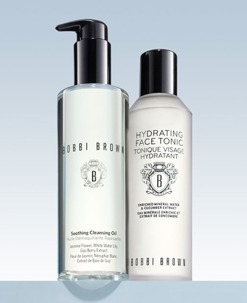 bobbi brown face cleanser and toner