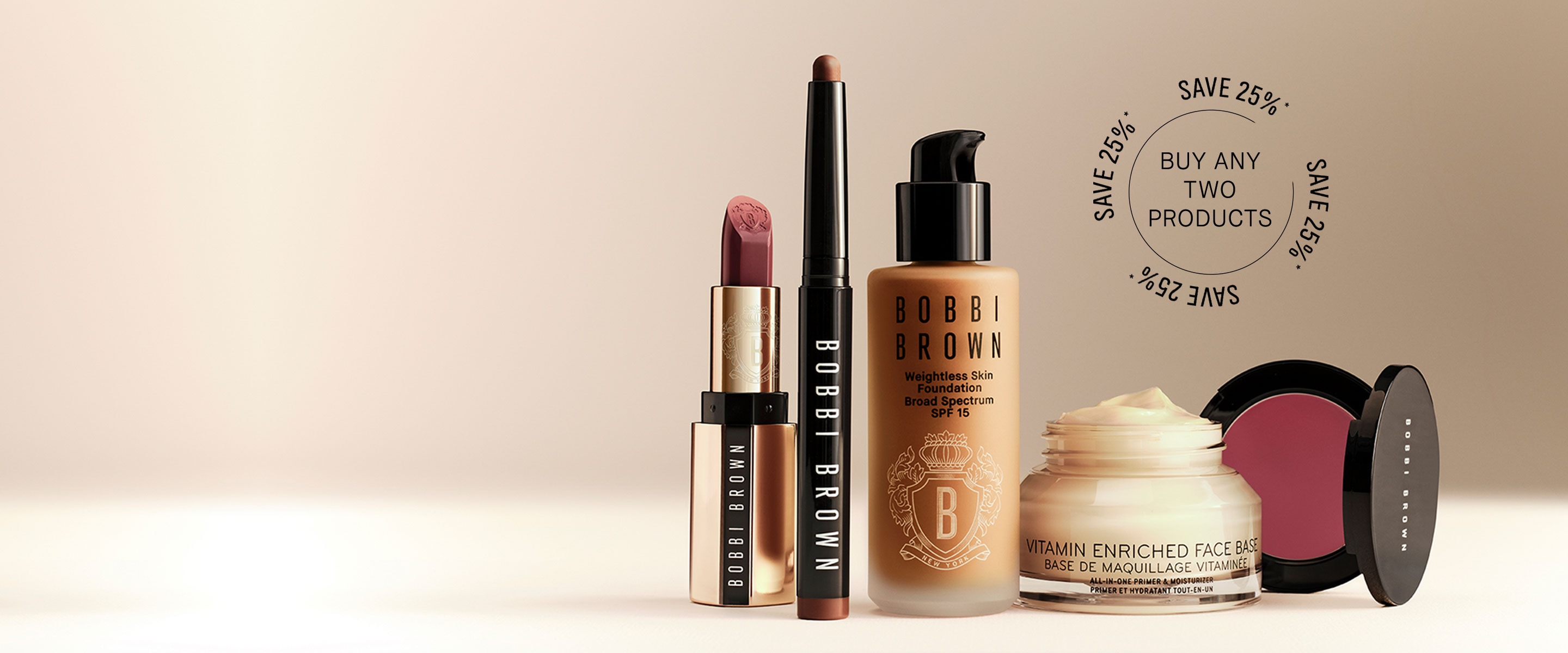 Buy any Two Products and Save 25%