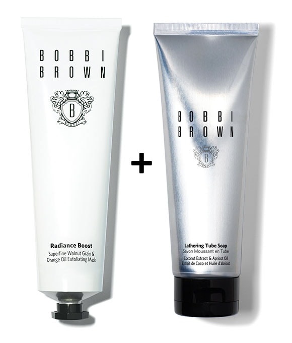 radiance boost mask + extra bright advanced foaming cleanser radiance boost mask + extra bright advanced foaming cleanser