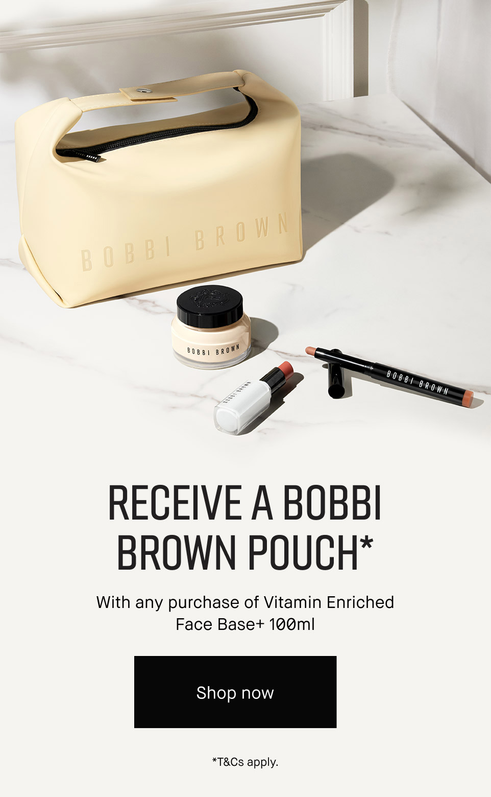 FREE BOBBI BROWN POUCH
