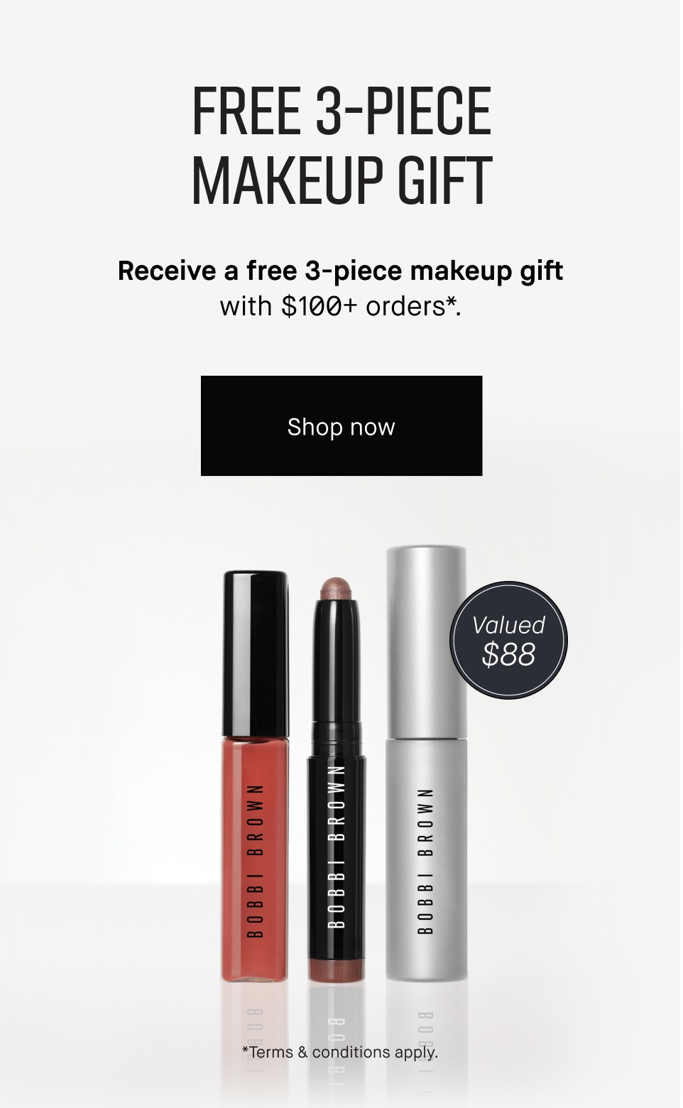 Free 3-Piece Makeup Gift