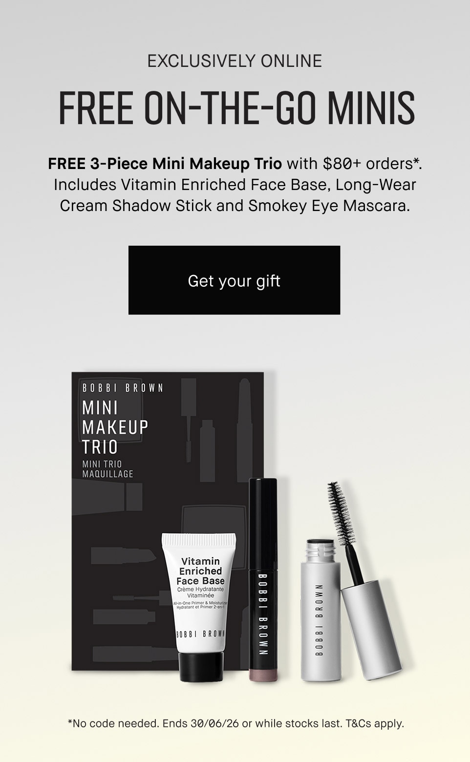 Free Makeup Trio