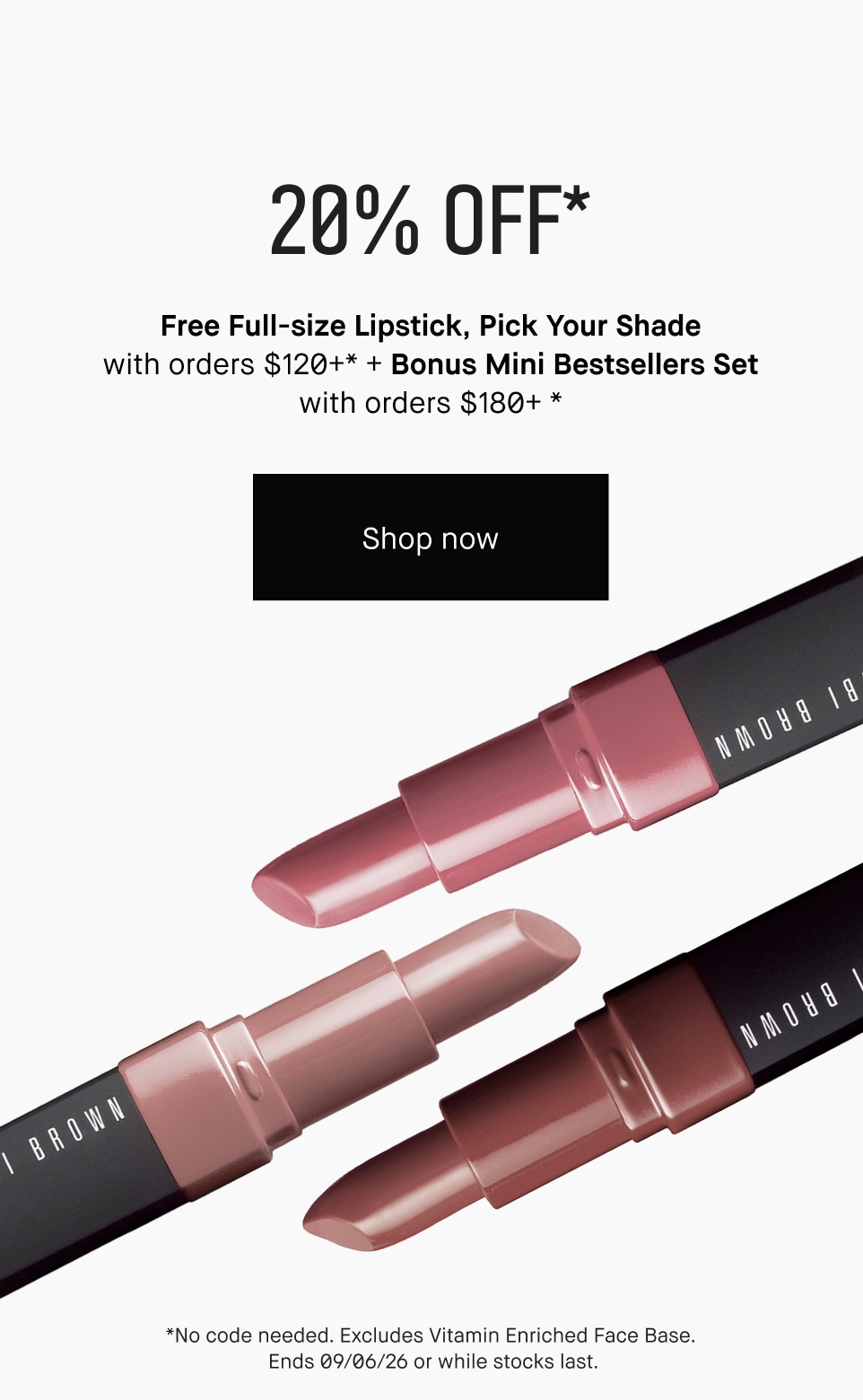 20% OFF​ SITEWIDE​