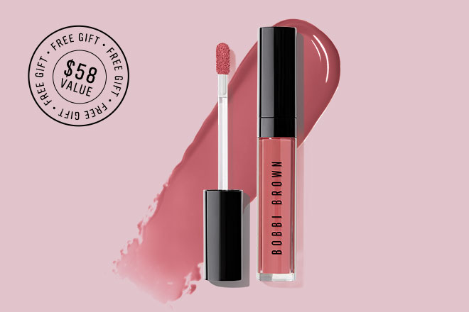 FREE FULL-SIZE CRUSHED OIL-INFUSED GLOSS