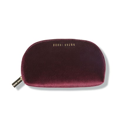 Burgundy Velvet Makeup Bag Bobbi Brown Australia