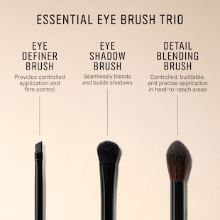 Essential Eye Brush Trio, $234 Value